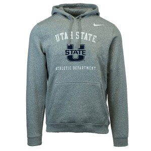 Utah State Athletic Department Gray Heathered Sweatshirt Hoodie